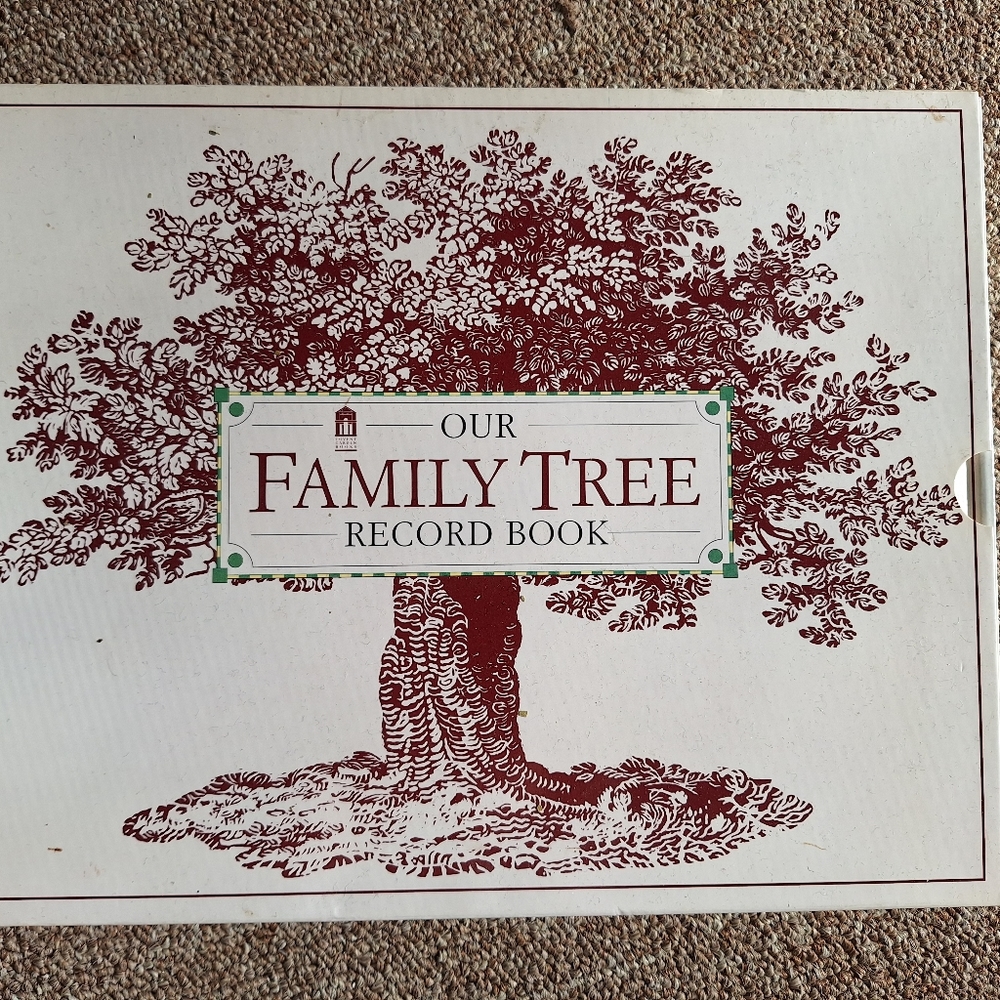 Family tree record book
